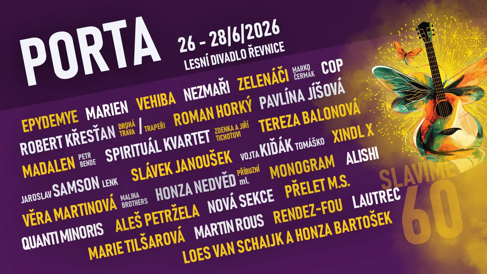 Finální lineup Porta 2026